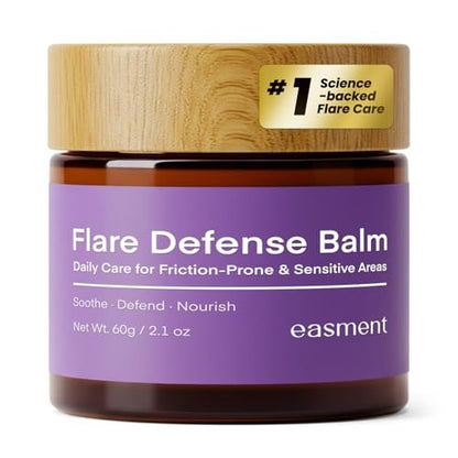 Easment Hidradenitis Suppurativa Flare Defense Balm - Science-Backed Daily Protection for Flare-Prone, Bump-Prone Skin with Microsilver BG™, Zinc Oxide & Botanical Blend, 2 oz Avelisse