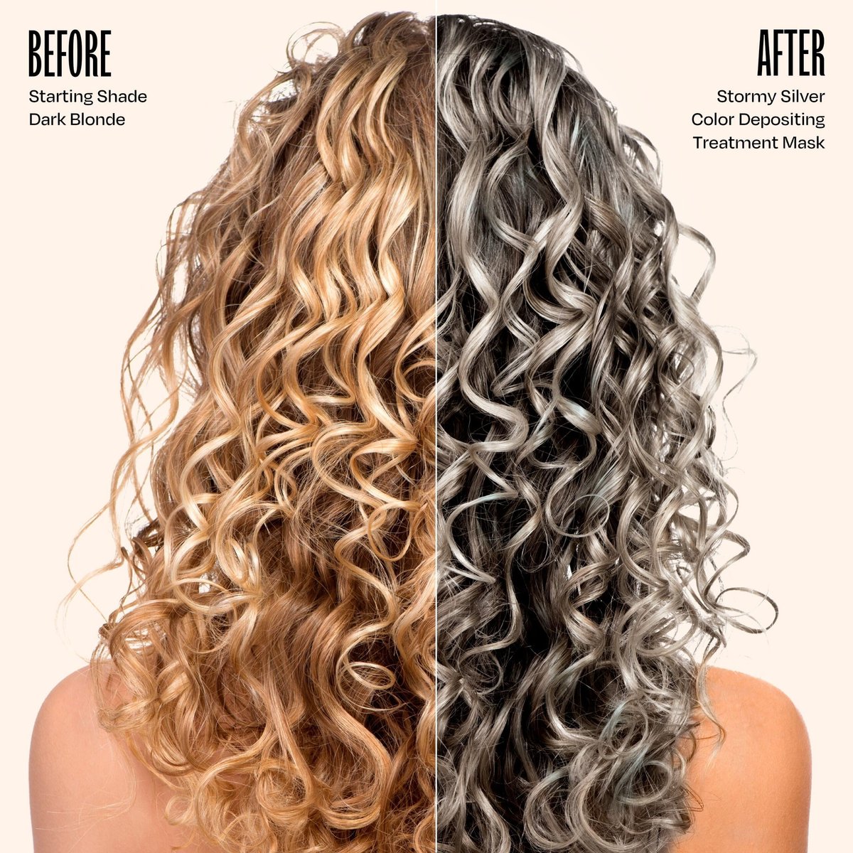 oVertone Daily Color Depositing Conditioner - Stormy Sterling, 4.5oz - Temporary Silver Pigment, Hydrating, Vegan & Cruelty-Free for All Hair Types Avelisse