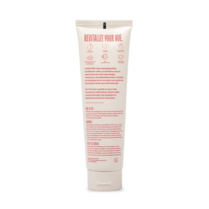 Overtone Daily Color Depositing Conditioner - Golden Rose | Vegan & Cruelty-Free Temporary Hair Color, 4.5 oz Avelisse