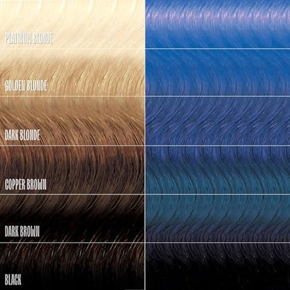 Overtone Daily Color Depositing Conditioner for Hair - Cosmic Cobalt (4.5 oz) - Temporary Pigment with Shea, Coconut & Avocado Oils - Hydrating, Vegan & Cruelty-Free Avelisse