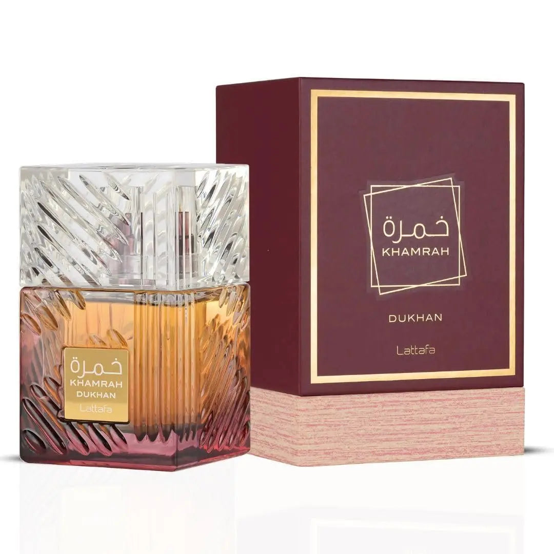 Lattafa Khamrah Dukhan Unisex Eau de Parfum - 3.4 oz / 100 ml Avelisse