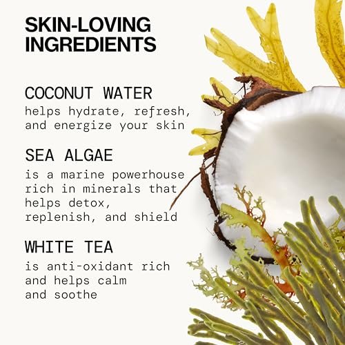 Pacifica Face Wash Duo – Glow Baby Vitamin C Brightening Cleanser + Sea Foam Gentle Cleanser, Daily Exfoliating Face Wash Set for All Skin Types, Sulfate-Free, Vegan Avelisse