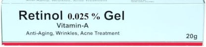 Polet Retinol Gel 0.025% – Vitamin A Anti-Aging Formula for Fine Lines, Wrinkles & Scar Treatment, 20g