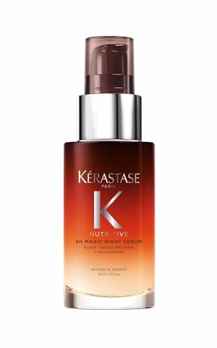 Kérastase Nutritive 8H Magic Night Serum – Overnight Treatment for Dry Hair, Shine-Enhancing, Plant-Based Proteins, Travel Size 1.01 Fl Oz - görsel 2