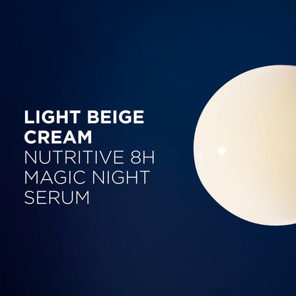 Kérastase Nutritive 8H Magic Night Serum – Overnight Treatment for Dry Hair, Shine-Enhancing, Plant-Based Proteins, Travel Size 1.01 Fl Oz
