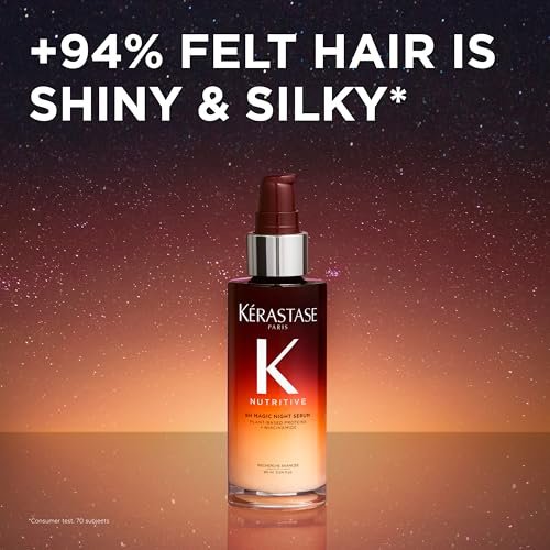 Kérastase Nutritive 8H Magic Night Serum – Overnight Treatment for Dry Hair, Shine-Enhancing, Plant-Based Proteins, Travel Size 1.01 Fl Oz - görsel 18