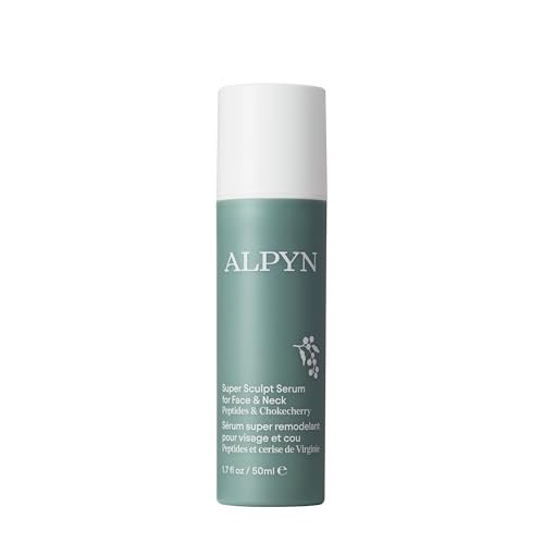 ALPYN Super Sculpt Serum Peptide Firming & Lifting Serum For Face, Neck & Décolleté with Tri-Peptide Firming Complex, 1.7 oz Avelisse