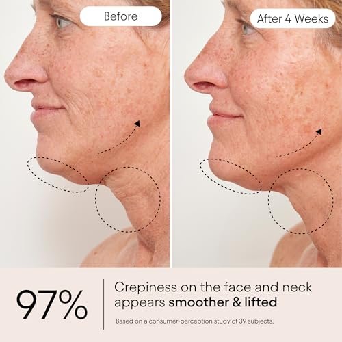 ALPYN Super Sculpt Serum Peptide Firming & Lifting Serum For Face, Neck & Décolleté with Tri-Peptide Firming Complex, 1.7 oz Avelisse