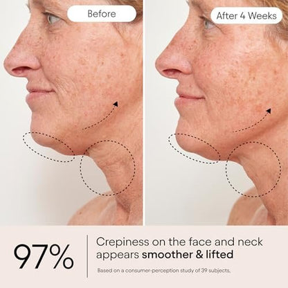 ALPYN Super Sculpt Serum Peptide Firming & Lifting Serum For Face, Neck & Décolleté with Tri-Peptide Firming Complex, 1.7 oz Avelisse
