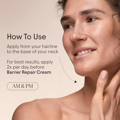 ALPYN Super Sculpt Serum Peptide Firming & Lifting Serum For Face, Neck & Décolleté with Tri-Peptide Firming Complex, 1.7 oz Avelisse