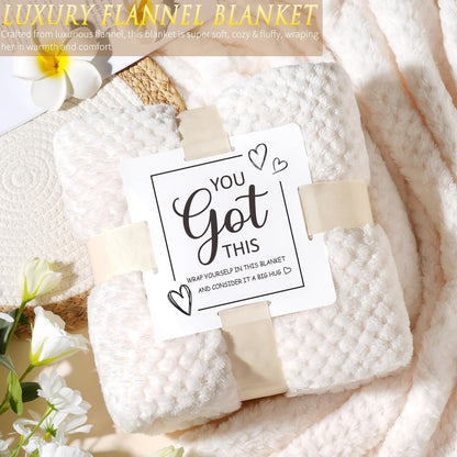 Get Well Soon Gifts Basket for Women – Self Care Spa Care Package with Inspirational Blanket, Thinking of You Sympathy Gift Avelisse