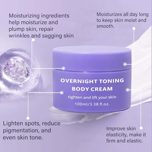 Sea-Maid Overnight Toning Body Firming Cream - Anti-Wrinkle Moisturizing Whip for Smooth & Tight Skin, Reduces Fine Lines & Wrinkles, All Skin Types (3.38 Fl Oz) - görsel 10