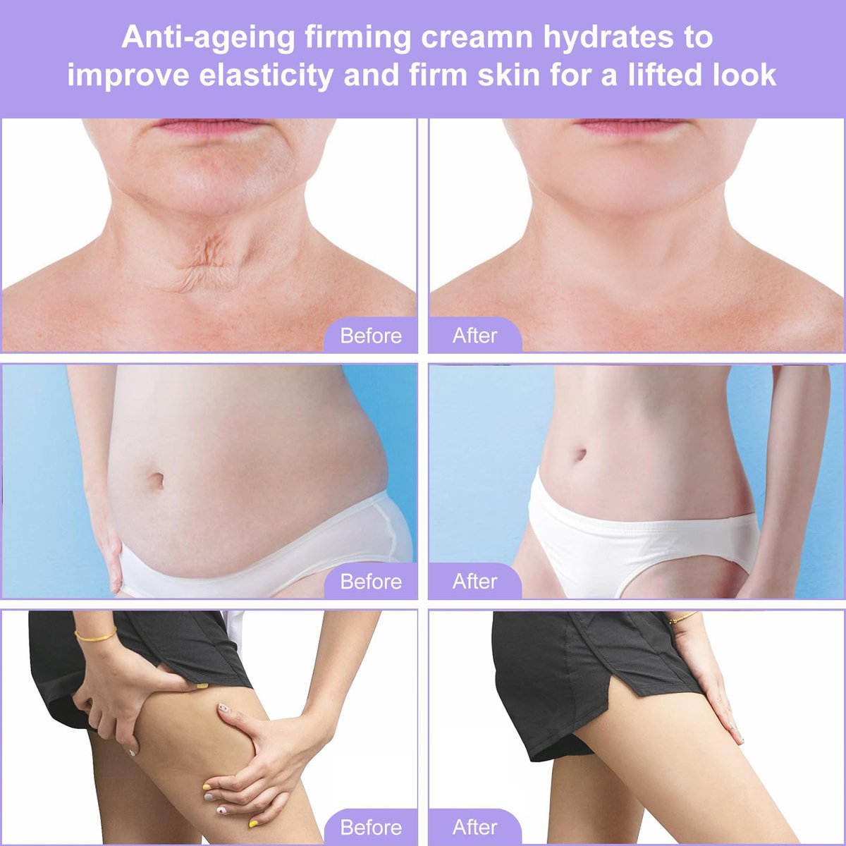 Sea-Maid Overnight Toning Body Firming Cream - Anti-Wrinkle Moisturizing Whip for Smooth & Tight Skin, Reduces Fine Lines & Wrinkles, All Skin Types (3.38 Fl Oz) - görsel 11
