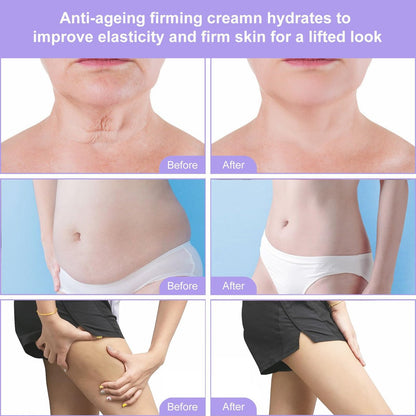 Sea-Maid Overnight Toning Body Firming Cream - Anti-Wrinkle Moisturizing Whip for Smooth & Tight Skin, Reduces Fine Lines & Wrinkles, All Skin Types (3.38 Fl Oz)