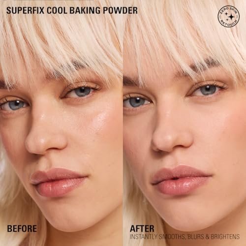 Revolution Beauty London Hydra Cool Cooling Loose Baking Powder - Makeup Setting Powder with Hyaluronic Acid, Vegan & Cruelty-Free, 1.05 oz - görsel 6