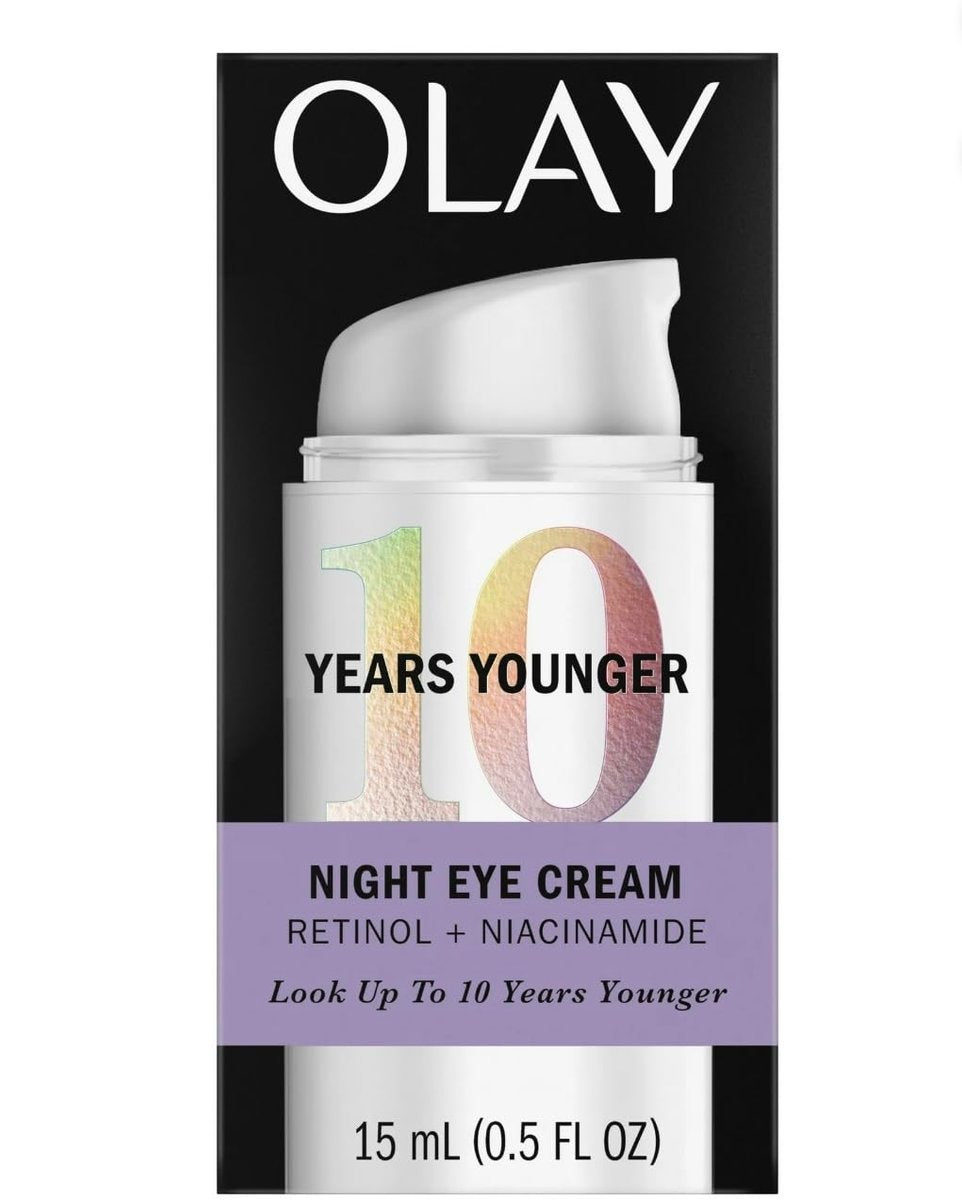 Olay Night Eye Cream with Retinol & Niacinamide for a Younger Look Avelisse