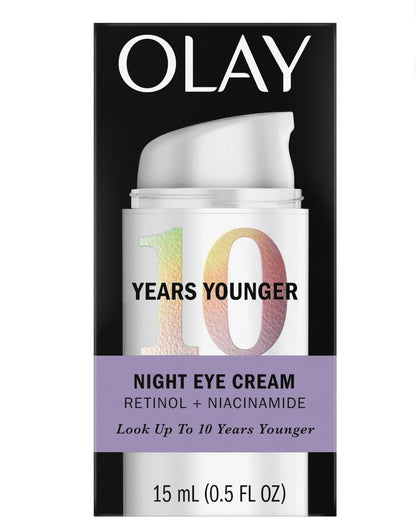 Olay Night Eye Cream with Retinol & Niacinamide for a Younger Look Avelisse