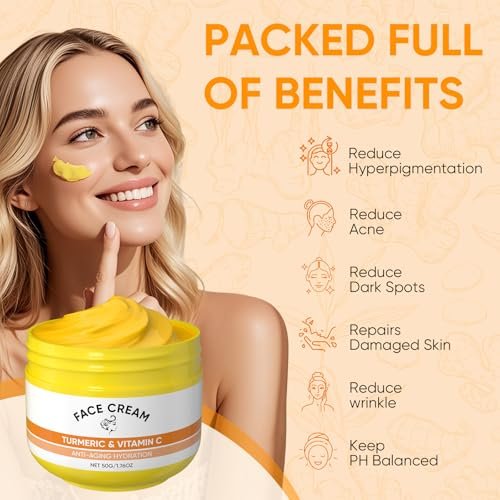 Femani Turmeric Soap Bar, Face Cream & Face Wash Set – Hydrating Skin Care Trio for All Skin Types with Cleansing Mousse & Bubble Net - görsel 8