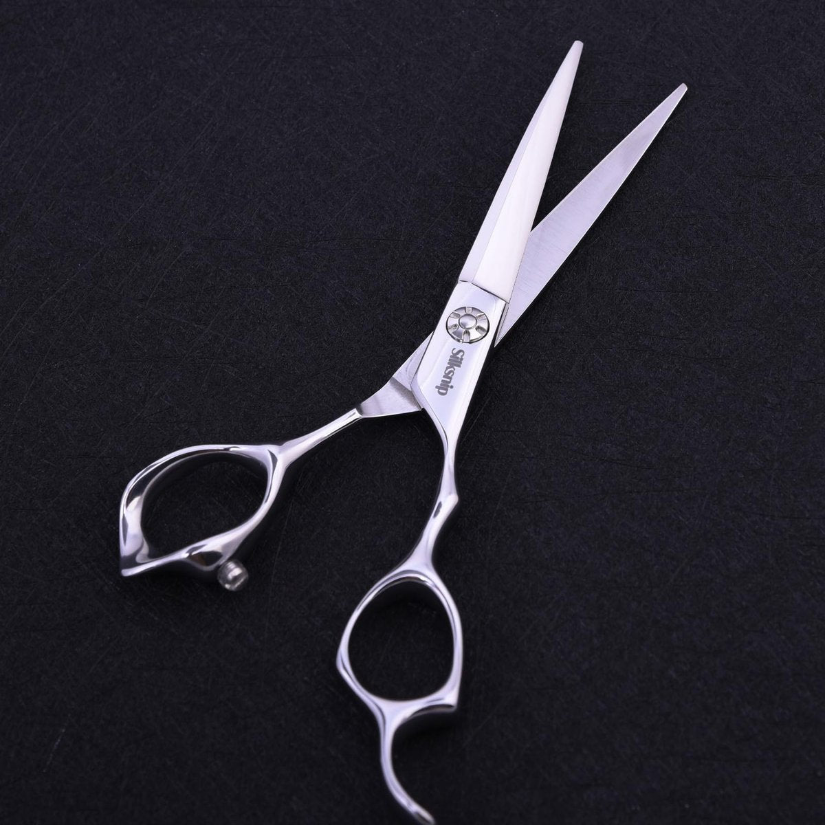 Silksnip Hair Cutting Scissors Professional Barber Shears - Stainless Steel, 6.0 Inch, Ergonomic Design for Salon & Home Avelisse