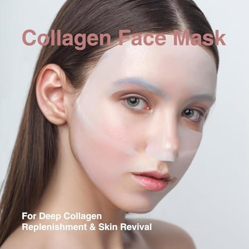 Elixbloom Bio-Collagen Face Mask – Deep Hydrating Overnight Mask for Pore Minimizing, Firming & Moisturizing (4 Count) - görsel 6