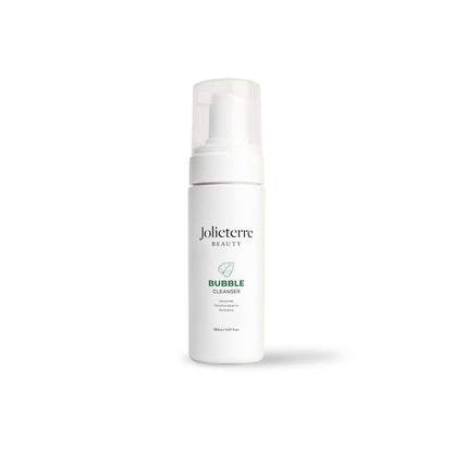 Jolieterre Bubble Cleanser – Soft Foaming Face Wash with Hydrating Formula, Gentle Daily Facial Cleanser