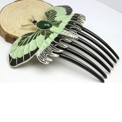 MinLia Butterfly Hair Combs - Decorative Hair Pin for Side Bun & Updo Styles - görsel 10
