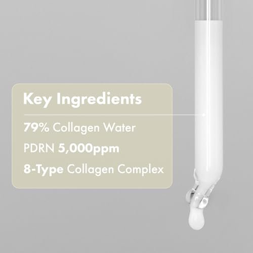 TOSOWOONG Real Collagen Face Serum – Hydrating & Firming Hydrolyzed Collagen Serum with Hyaluronic Acid for Plumping, Sagging Skin, Reduces Fine Lines & Wrinkles – Korean Skincare (33ml) - görsel 8