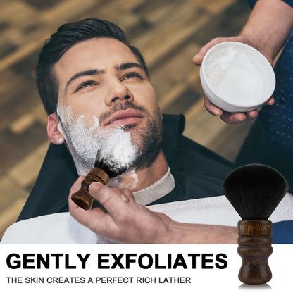 NICEMOVIC Large Barber Neck Duster Brush – Professional Nylon Hair Cutting Styling Tool for Men & Women