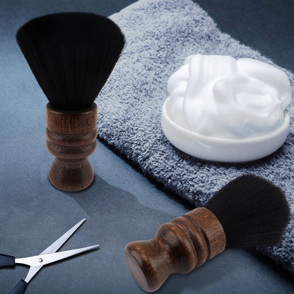 NICEMOVIC Large Barber Neck Duster Brush – Professional Nylon Hair Cutting Styling Tool for Men & Women