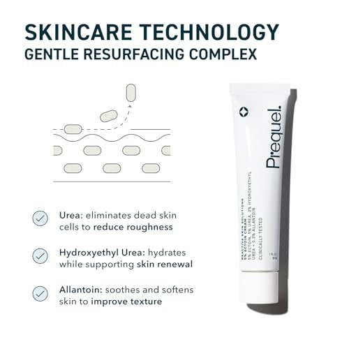 Prequel Reactive Skin Solutions Soothing Hydrating Face Moisturizer for Sensitive Skin - Barrier Support Cream with 5% Ectoin, Urea, and Allantoin for Extreme Dryness, Calming and Renewal, 1 oz Avelisse