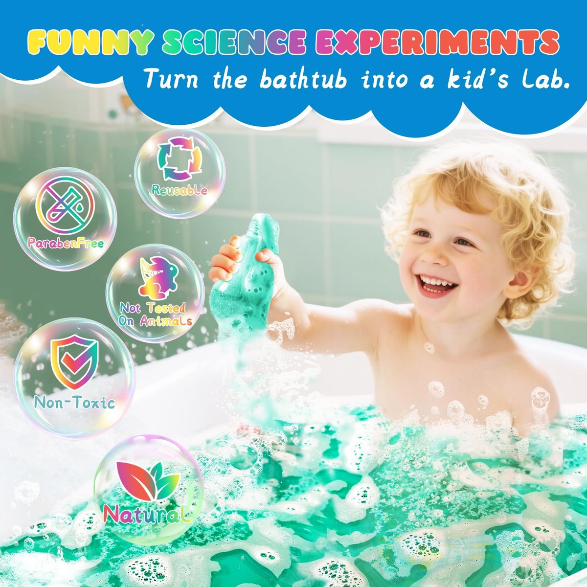 Potions Bath Bombs for Kids - 4 Pack – 4 Pack Value: With four individually wrapped bath bombs, you get multiple – Image 5