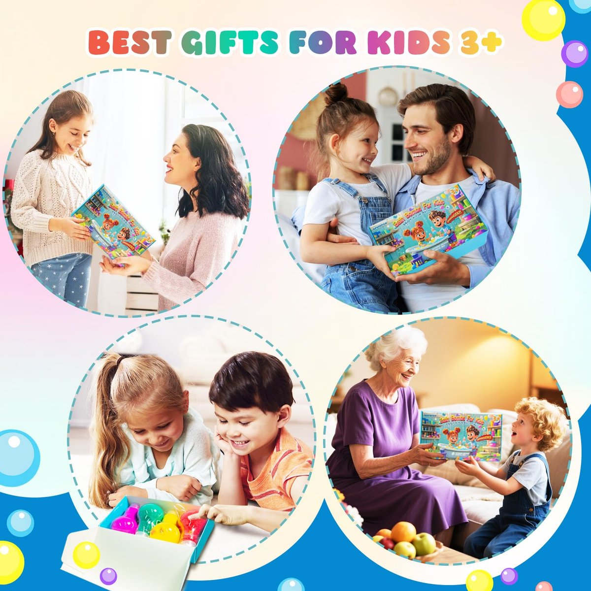 Potions Bath Bombs for Kids - 4 Pack – Gentle on Sensitive Skin: Made with mild ingredients, these bath bombs are – Image 13
