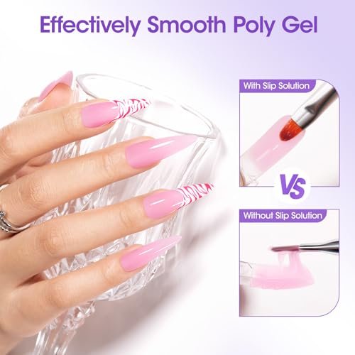 Gellen 16oz Multi-Purpose Nail Cleanser – Pump Bottle Nail Surface Cleaner, Tacky Residue Remover, Polygel Slip Solution for Manicure Avelisse