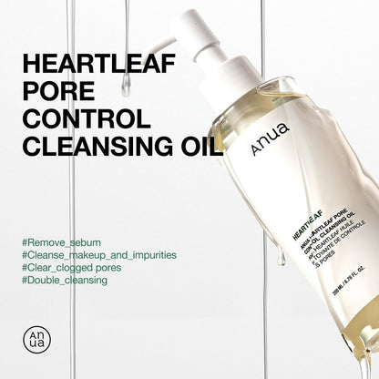 Anua 3-Step Glass Skin Beginner Set - Oil Cleanser, Face Wash & Facial Serum with Niacinamide | Korean Double Cleansing Daily Routine Avelisse