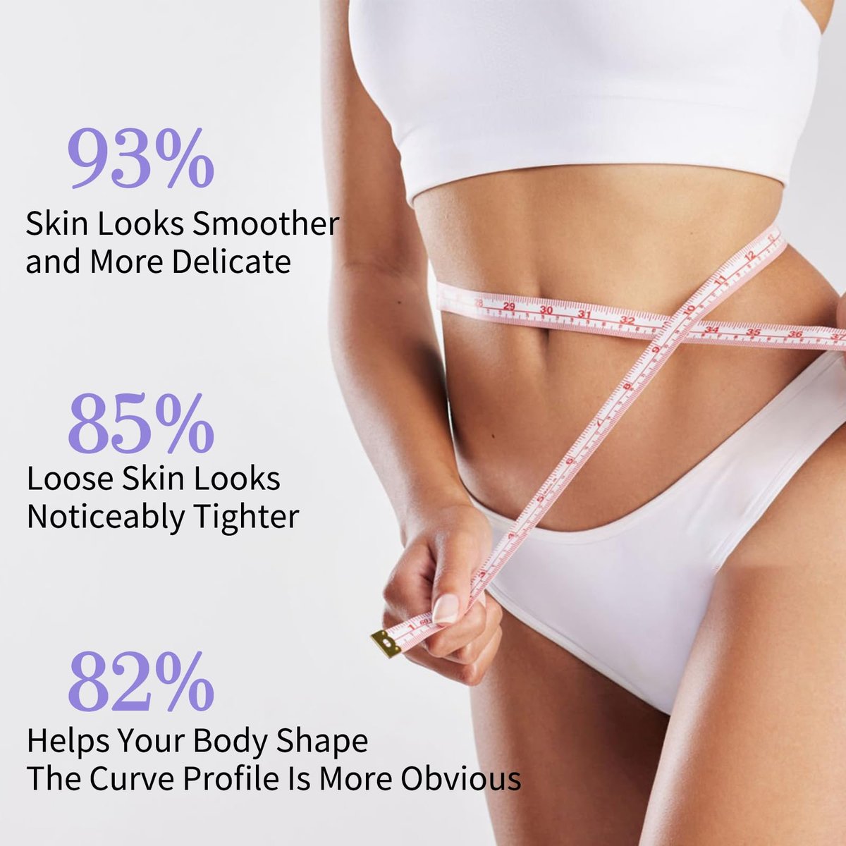 Get Cream Overnight Toning Whip - Body Firming Whip with Anti-Wrinkle Skin Tightening Gel for All Skin Types - görsel 9