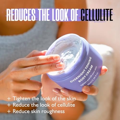 Get Cream Overnight Toning Whip - Body Firming Whip with Anti-Wrinkle Skin Tightening Gel for All Skin Types - görsel 4