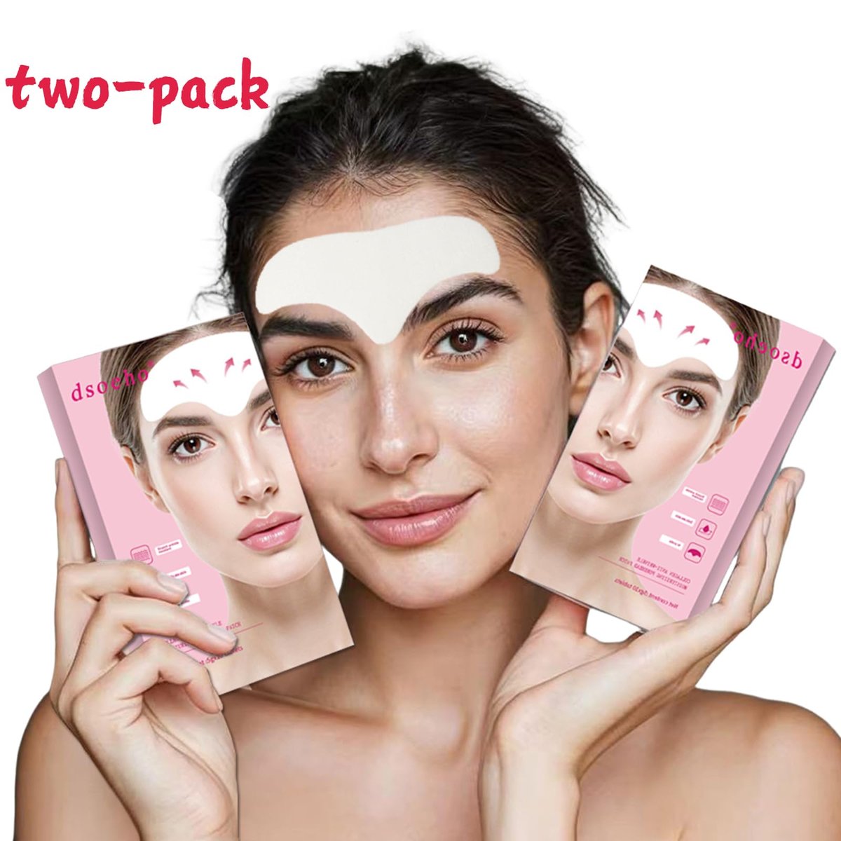 dsoeho Forehead Wrinkle Patches with Collagen & Aloe – 20 Count Overnight Anti-Wrinkle Treatment Avelisse
