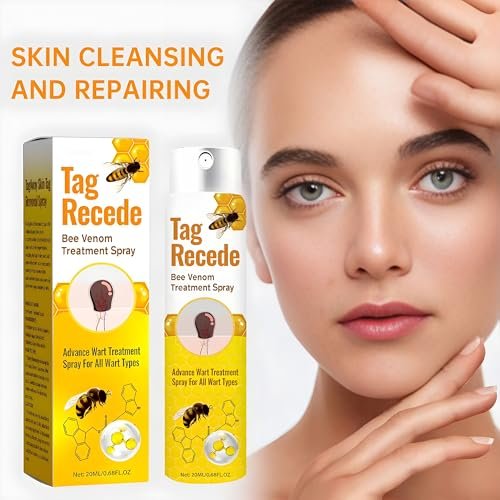 Bee Venom Spray with Salicylic Acid – Wart Remover for Body & Face (20 ml, 2 Pack) - görsel 8