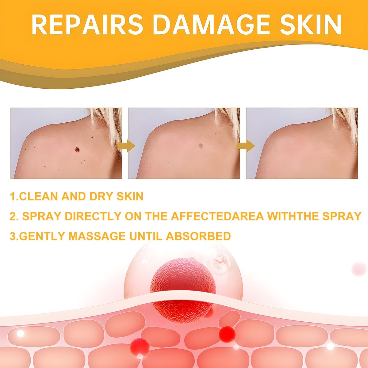 Bee Venom Spray with Salicylic Acid – Wart Remover for Body & Face (20 ml, 2 Pack) - görsel 11