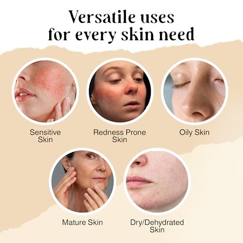 LivaClean 2-Pack Conductive Gel for Microcurrent & RF Facial Devices | 8oz + 3oz with Aloe Vera, Hyaluronic Acid, Blue Tansy & Jojoba Oil | Hydrating Face Moisturizer for All Skin Types Avelisse
