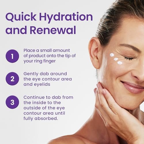 Optase LIFE Sensitive Eye Daily Renewal Cream - Hydrating Eye Cream for Dry & Sensitive Eyes, Smooths Fine Lines, Preservative-Free, Dermatologist Approved - 0.5 Fl Oz - görsel 13