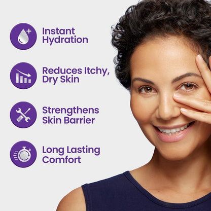 Optase LIFE Sensitive Eye Daily Renewal Cream - Hydrating Eye Cream for Dry & Sensitive Eyes, Smooths Fine Lines, Preservative-Free, Dermatologist Approved - 0.5 Fl Oz