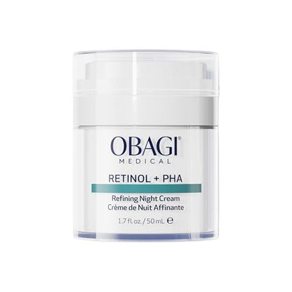 Obagi Medical Retinol + PHA Refining Night Cream – Dual-Action Anti-Aging Face Cream for Smoother, Renewed Skin & Even Complexion, 1.7 Oz Avelisse