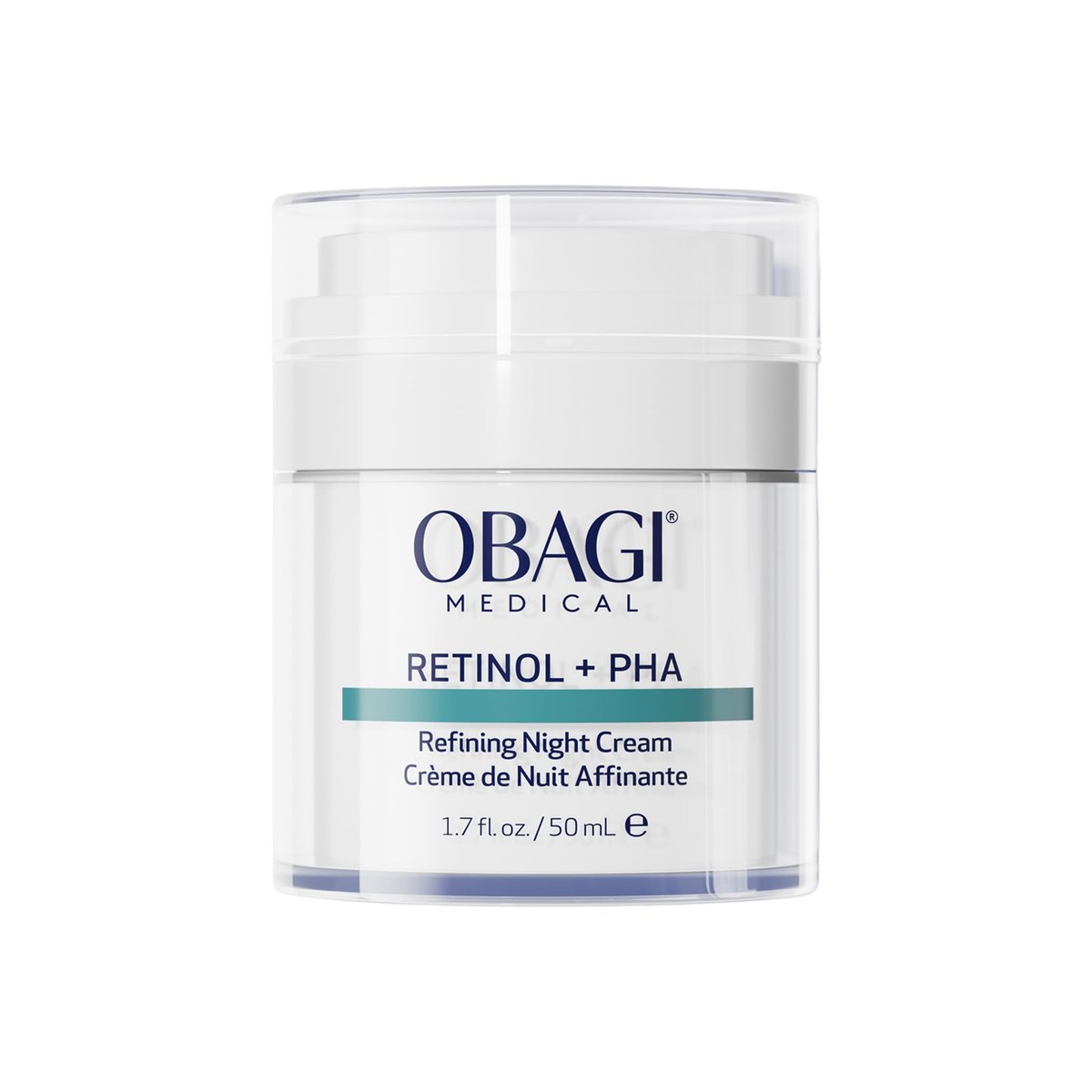 Obagi Medical Retinol + PHA Refining Night Cream – Dual-Action Anti-Aging Face Cream for Smoother, Renewed Skin & Even Complexion, 1.7 Oz Avelisse