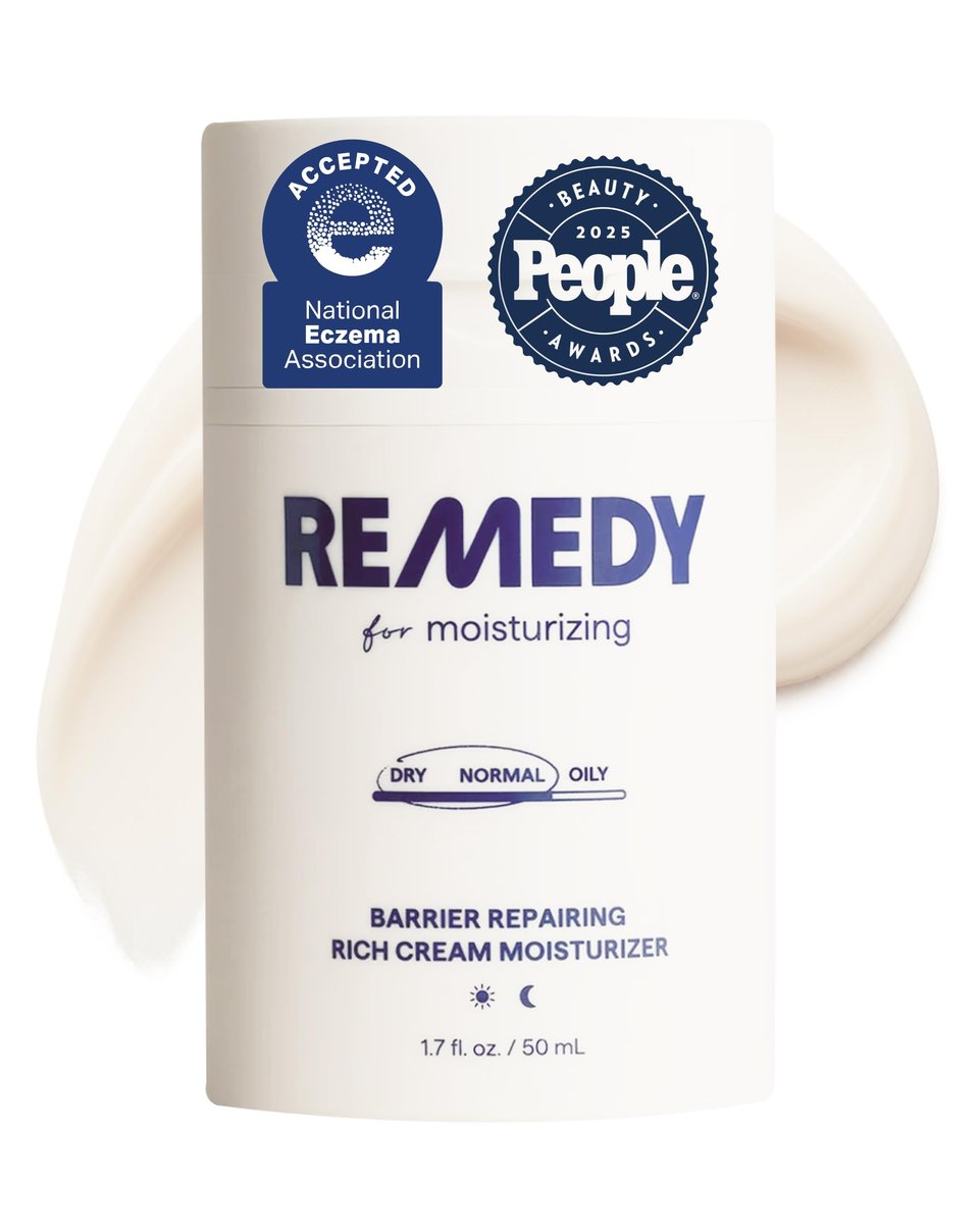 Remedy for Rich Moisture | Barrier Repairing Rich Cream Moisturizer for Normal to Dry Skin | Quadruple Ceramide Complex, Peptides, Squalane, Glycerin | By Dermatologist Dr. Shah, 1.7 fl. oz - görsel 1