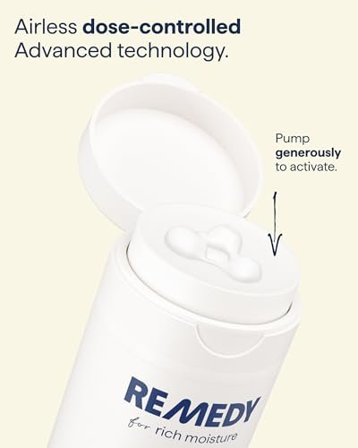 Remedy for Rich Moisture | Barrier Repairing Rich Cream Moisturizer for Normal to Dry Skin | Quadruple Ceramide Complex, Peptides, Squalane, Glycerin | By Dermatologist Dr. Shah, 1.7 fl. oz - görsel 12