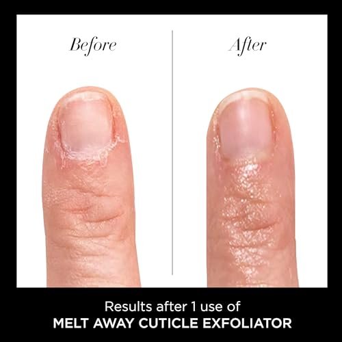 butter LONDON Cuticle Remover Liquid, Melt Away – Gentle Cuticle Softener Oil Exfoliator for Dry & Overgrown Skin, Nail Care for Home Manicure & Pedicure, 6ml (0.2 Fl Oz) - görsel 8
