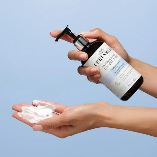 CURLSMITH Fragrance-Free Conditioner - Gently Detangles, Softens and Smooths Hair for Silky Curls (12 oz) Avelisse