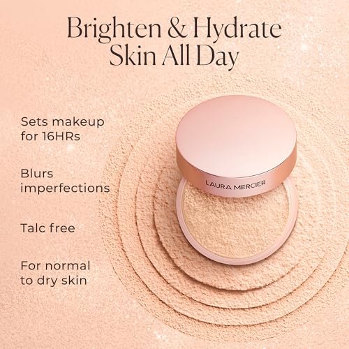 Laura Mercier Translucent Loose Talc-Free Setting Powder Ultra-Blur - Tone-Up Rose Mini Size Avelisse