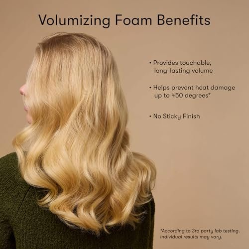 Odele Volumizing Foam Hair Styler – Heat Protection & Added Lift for Straight to Wavy, Fine to Medium Hair – 5 Fl Oz Avelisse